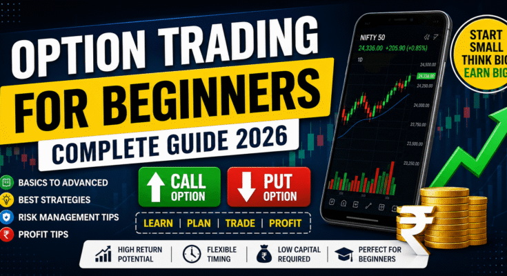 Option Trading for Beginners (2026) -Complete Guide & Strategies