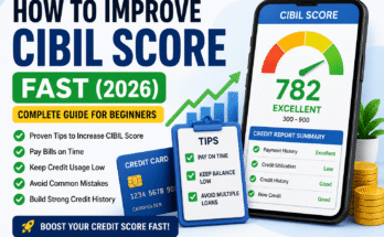 How to Improve CIBIL Score Fast 2026